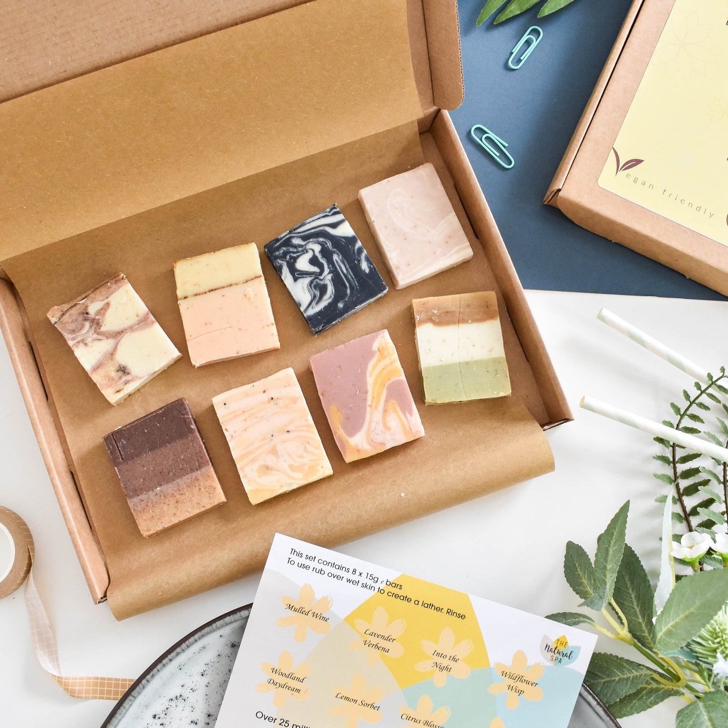 Soap Sampler Gift Set - 8 x 15g Mini Travel Soaps