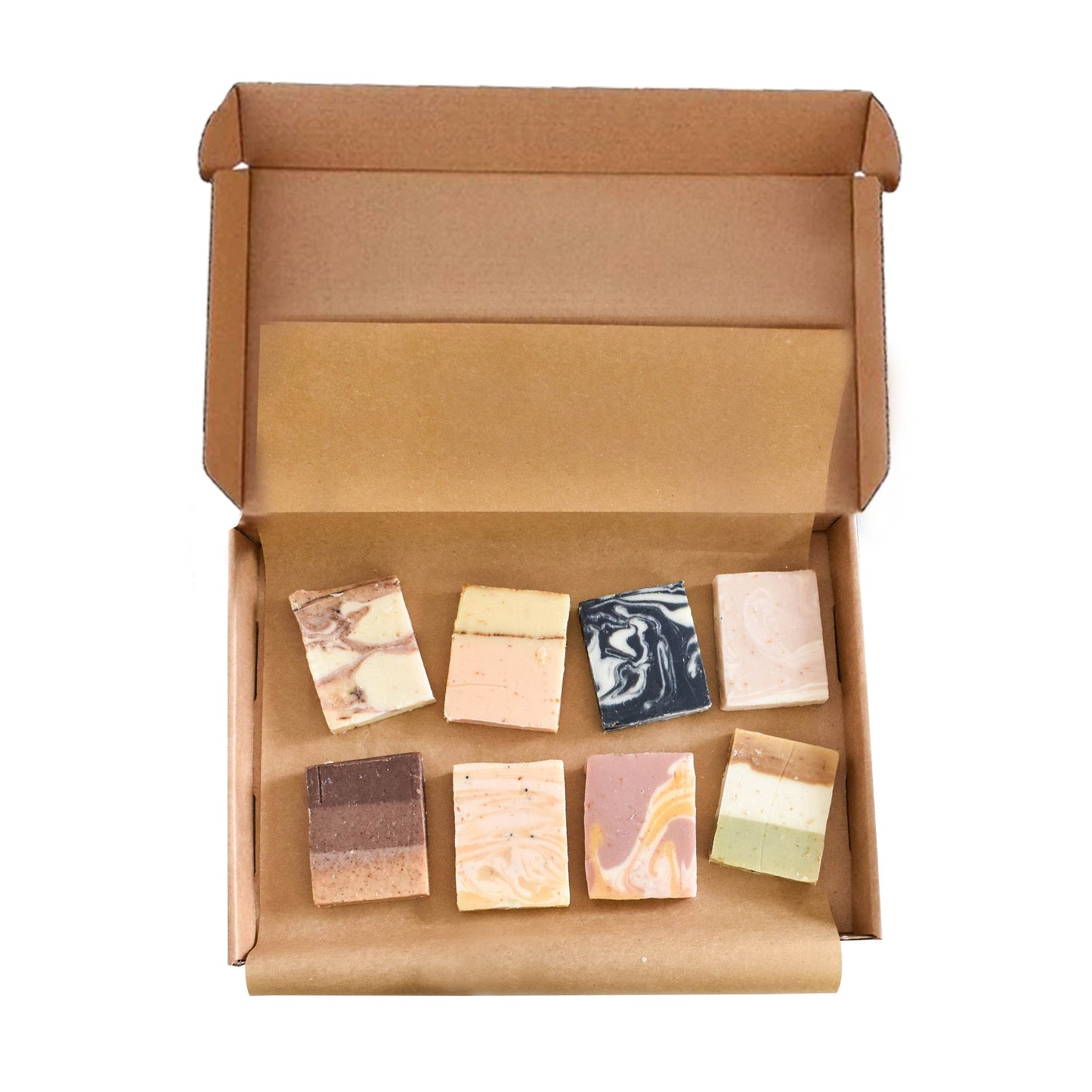 Soap Sampler Gift Set - 8 x 15g Mini Travel Soaps
