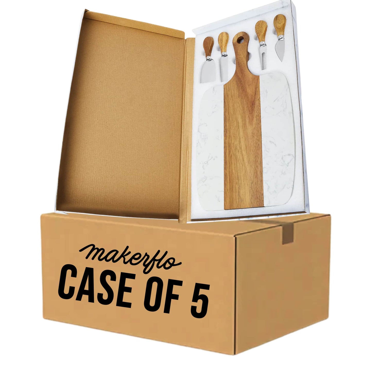 Marble Serving Board Set