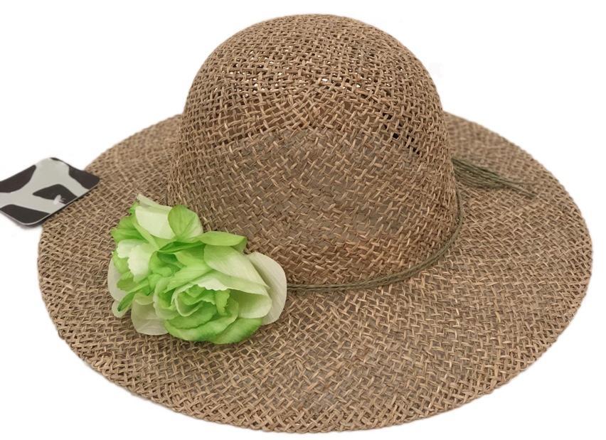 ‘Beach Flower’ Seagrass Flower Sun Hat