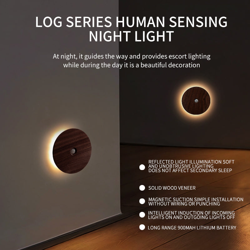 LED Wireless Rechargeable Motion Sensor Night Light