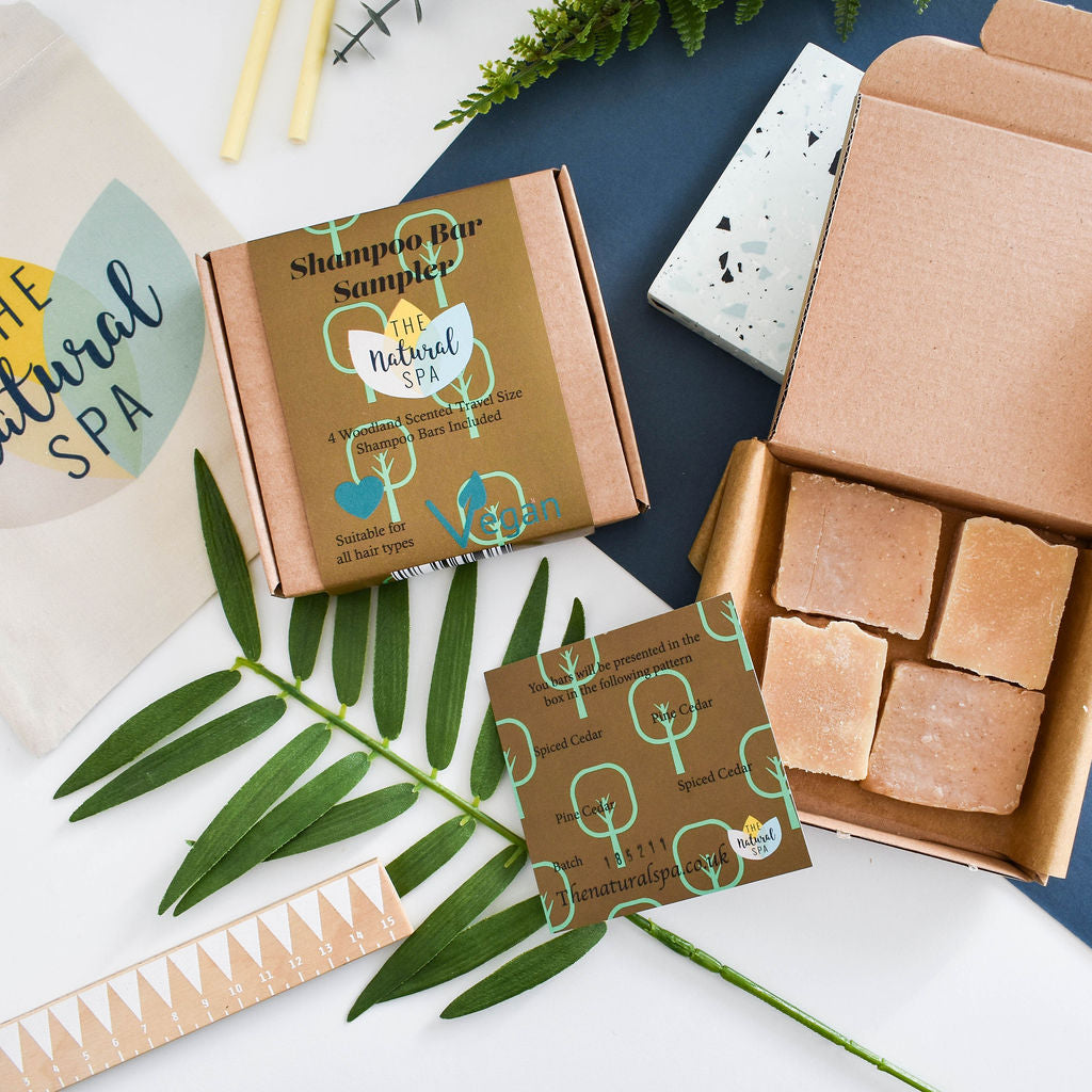 Woodland  4 Mini Shampoo Sampler gift set