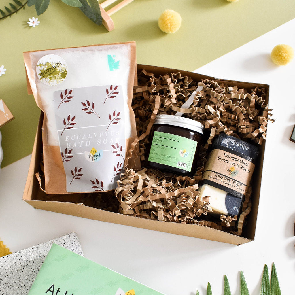 Breathe At Home Natural Spa Set - Bring the spa to your door