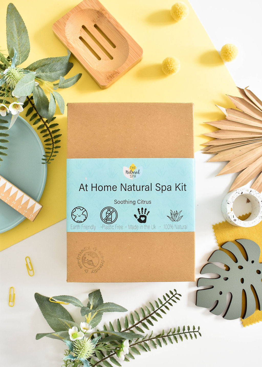 Soothing Citrus at Home Natural Spa Set