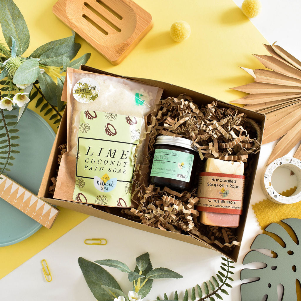 Soothing Citrus at Home Natural Spa Set