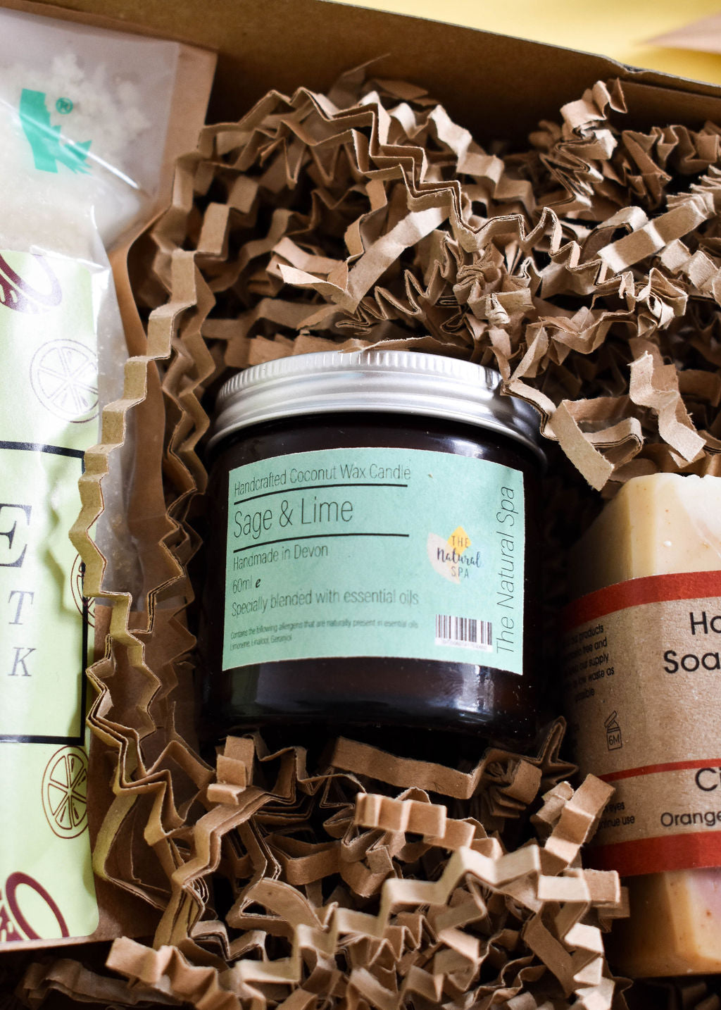 Soothing Citrus at Home Natural Spa Set