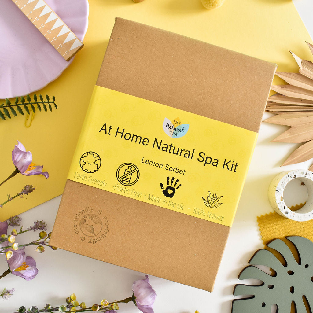 Lemon Sorbet At Home Natural Spa Set