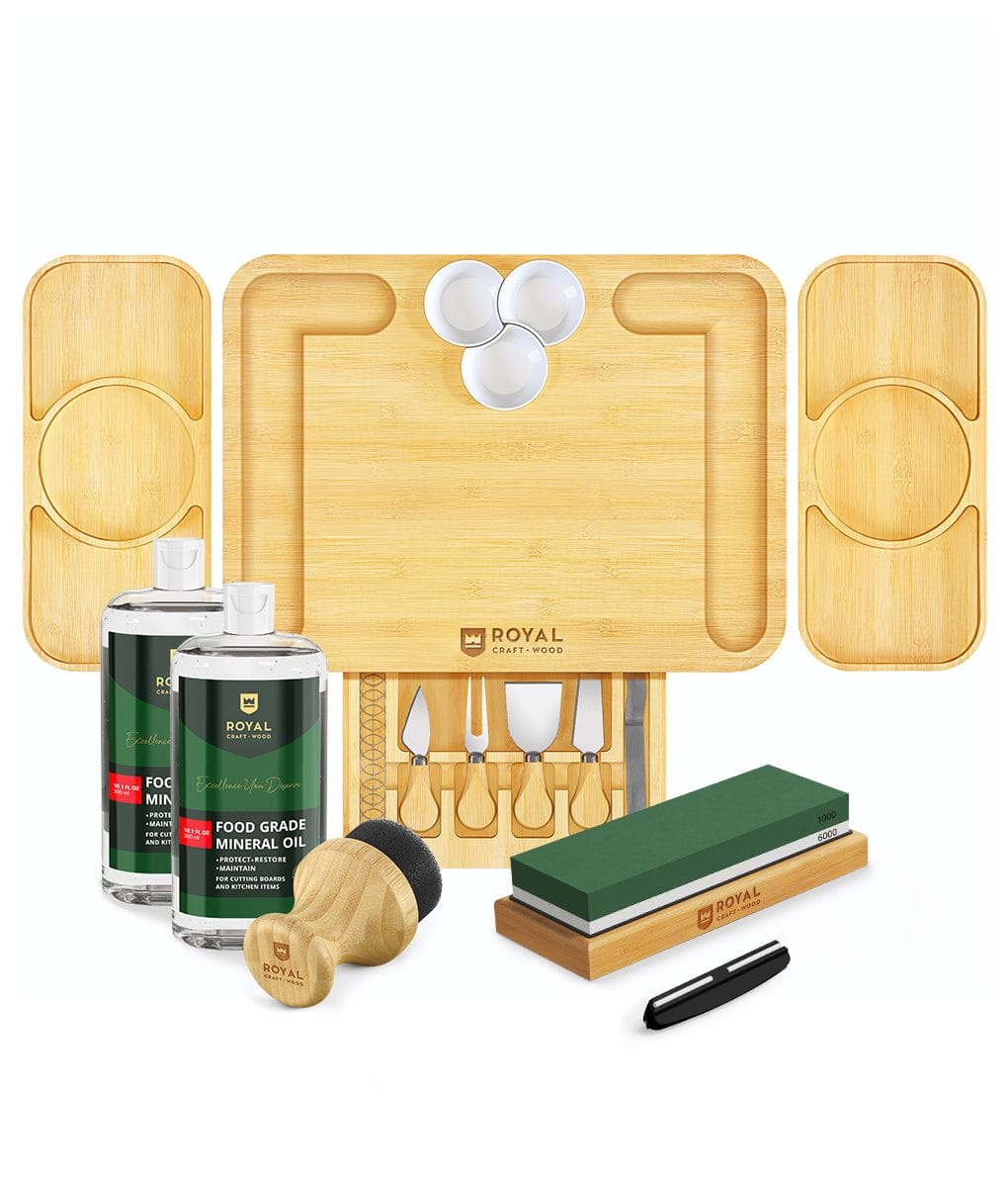 The Ultimate Holiday Bundle Gift Set Of 4 with Charcuterie Board