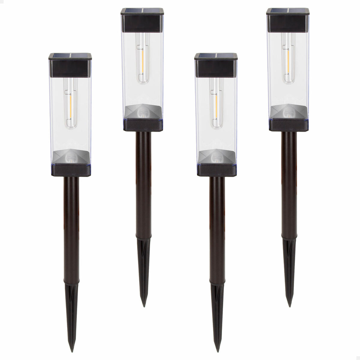 Solar lamp Aktive 6 x 55 x 6 cm (4 Units)
