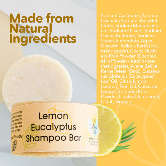Eucalyptus Lemon  Shampoo bar