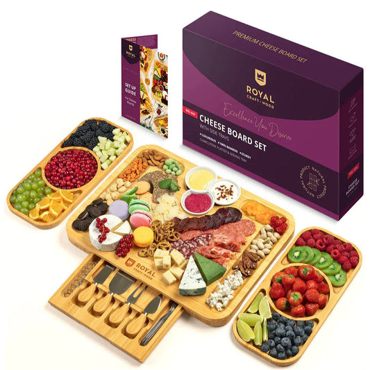 The Ultimate Holiday Bundle Gift Set Of 4 with Charcuterie Board